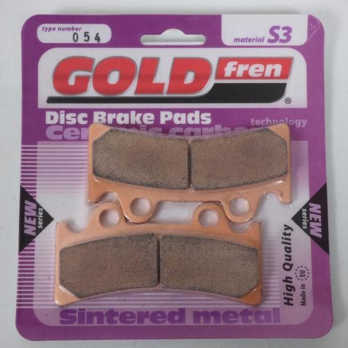 Plaquette De Frein Gold Fren Pour Moto Triumph 900 Daytona Super 3 1994 À 1997 Avg/Avd / 3 Cylindres Neuf