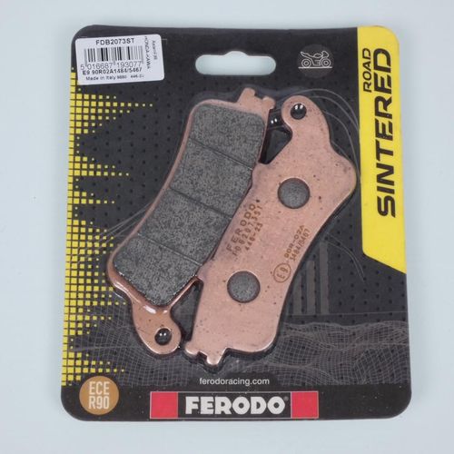 Plaquette De Frein Ferodo Pour Moto Honda 800 Vfr Fi Vtec 2002 À 2009 Avg / Avd / Ar Neuf