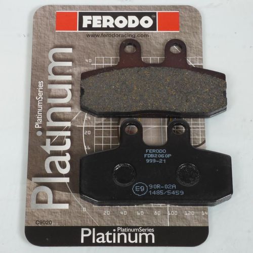 Plaquette De Frein Ferodo Pour Moto Honda 125 Nsr 1998 À 2003 Jc22b / Av Neuf