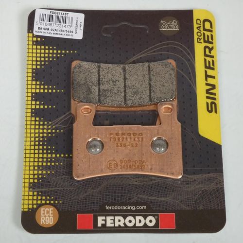 Plaquette De Frein Ferodo Pour Moto Honda 600 Cbr F 1999 À 2010 734hs / Av Neuf