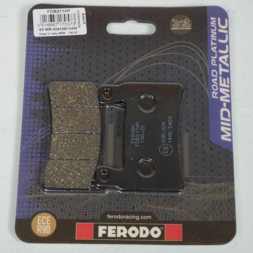 Plaquette De Frein Ferodo Pour Moto Honda 1300 Cb 2005 À 2009 Sc54e / Av Neuf