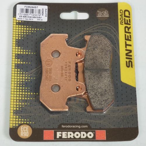 Plaquette De Frein Ferodo Pour Moto Honda 500 Cx 1982 À 1986 Pc06 / Av / Ar Neuf