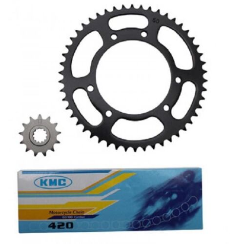 Kit Chaîne P2r Pour Moto Mbk 50 X-Limit 2002 À 2020 Neuf