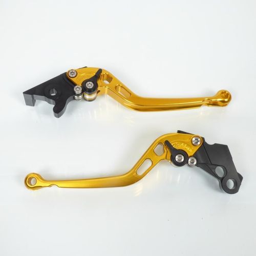 Levier Frein Droit Gauche Pour Moto Honda 500 Cb F 2013 À 2015 Coloris Or/Noir Neuf