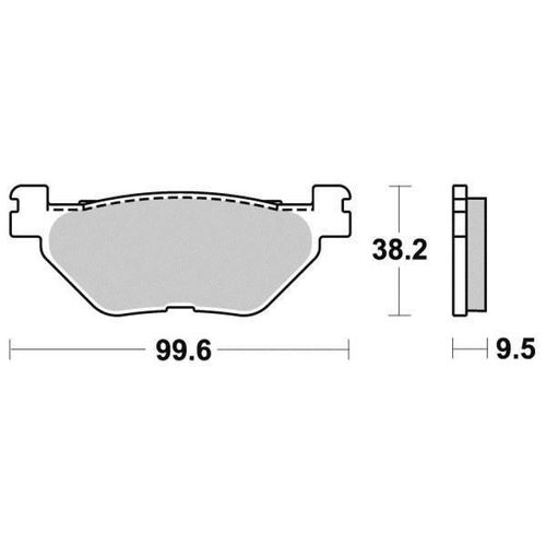 Plaquette De Frein Ferodo Pour Moto Yamaha 1300 Fjr A/As-Ae 2007 À 2018 Ar Neuf