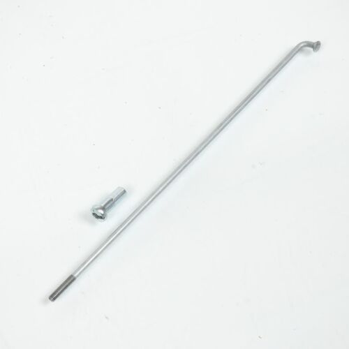 Rayon De Jante En Acier Galvanisé L180mm X Ø3mm Angle 90° Pas 0.6 Neuf Pour Moto