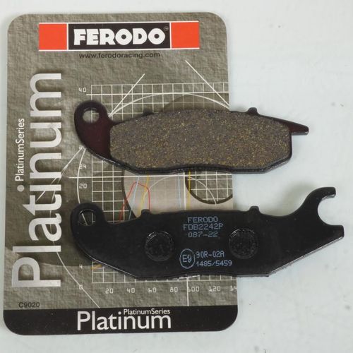 Plaquette De Frein Ferodo Pour Scooter Piaggio 50 Liberty 2017 À 2018 Rp8ca12 / Av Neuf