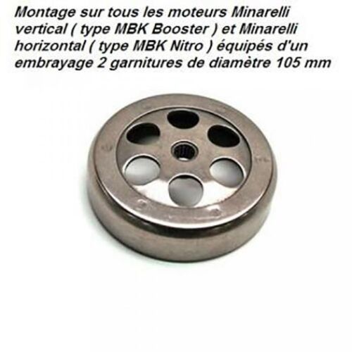 Cloche D Embrayage One Pour Scooter Yamaha 50 Bws Neuf