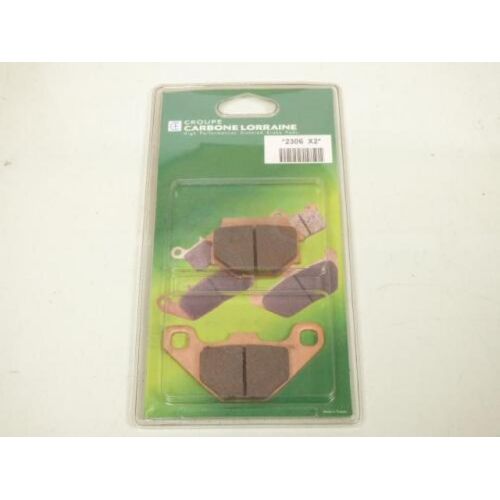 Plaquette De Frein Carbon Lorraine Pour Moto Husaberg 600 Fe 1999 2306 Neuf