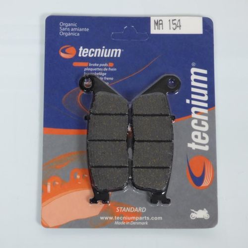 Plaquette De Frein Tecnium Pour Scooter Mbk 125 Skycruiser 2010-2013 Ma154 / Avant Neuf