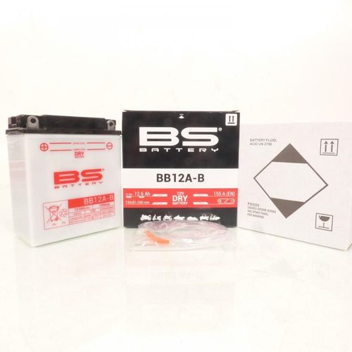 Batterie Bs Battery Pour Moto Honda 750 Vfr F 1986 Yb12a-B / 12v 12ah Neuf