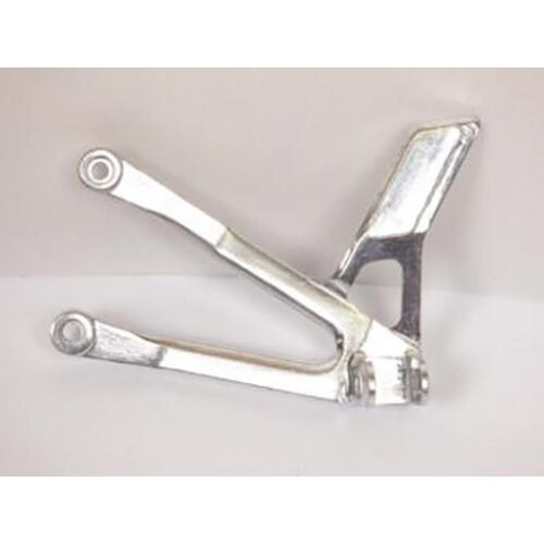 Platine De Repose Pied Passager Gauche Pour Moto Aprilia 125 Af1 1988 1988 Ap8132639 Neuf