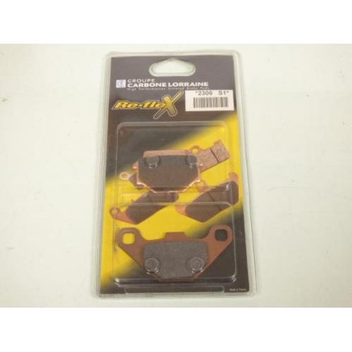 Plaquette De Frein Carbone Lorraine Pour Moto Ktm 125 Gs 1992 2306 Neuf