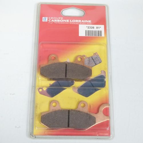 Paire Plaquette De Frein Carbon Lorraine Pour Moto Yamaha 50 Tzr 1993-2002 2326 Neuf