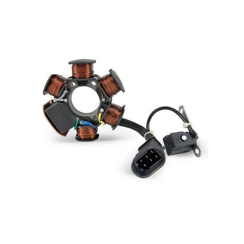 Stator D Allumage Tnt Pour Scooter Piaggio 50 Zip 2009 À 2013 4115 / 584525/639865/830296 Neuf