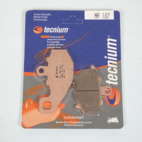 Plaquette De Frein Tecnium Pour Moto Kawasaki 650 Versys 2007 À 2011 Mr187 Neuf