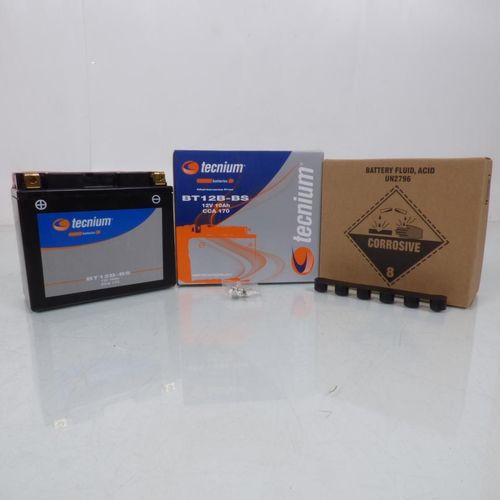 Batterie Tecnium Pour Moto Ducati 996 Biposto 1999 À 2001 Yt12b-Bs / 12v 10ah Neuf