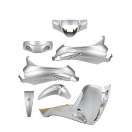 Kit Carénage Générique Pour Scooter Piaggio 50 Liberty 2004-2006 Gris Neuf