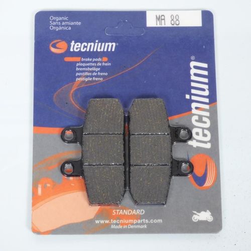 Plaquette De Frein Tecnium Pour Scooter Aprilia 125 Scarabeo 1998-2003 Ma88 / Avant Neuf