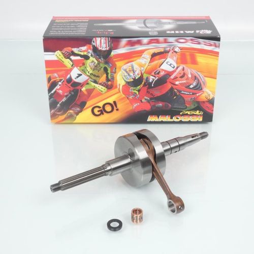 Vilebrequin D Embiellage Malossi Pour Scooter Yamaha 50 Spy 53 7621 / Rhq Axe Ø10mm Neuf