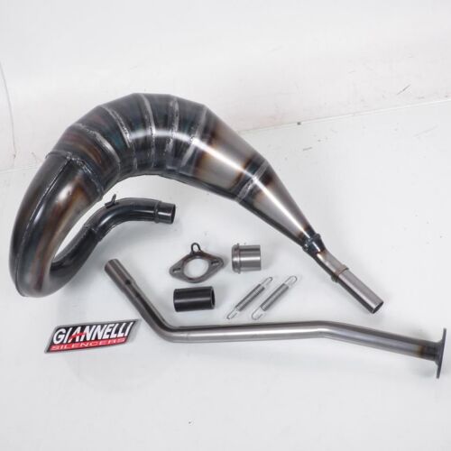 Pot D Échappement Giannelli Pour Moto Derbi 50 Senda Xtrem Avant 2011 34078hf Neuf