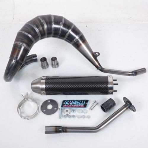 Pot D Échappement Giannelli Pour Moto Beta 50 Rr Enduro Standard 2009-2011 34081hf / 34688hf C Neuf