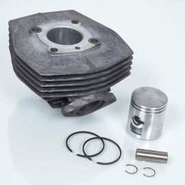 Kit Cylindre Piston Alu Fdm Grandes Ailettes Pour Mobylette Peugeot 103 Sp Neuf