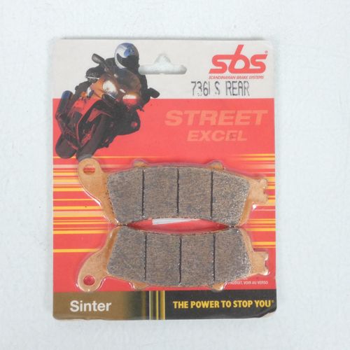 Plaquette De Frein Sbs Pour Moto Honda 800 Vfr 2000 À 2001 Rc46d / Av / Ar Neuf