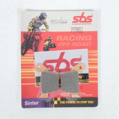 Plaquette De Frein Sbs Pour Moto Honda 125 Cr R 2002 À 2007 Ar Neuf