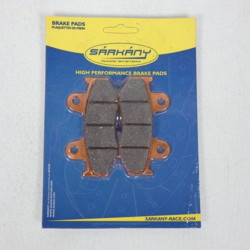 Plaquette De Frein Sarkany Pour Moto Honda 125 Cr 1984 À 1986 Je010 / Av Neuf