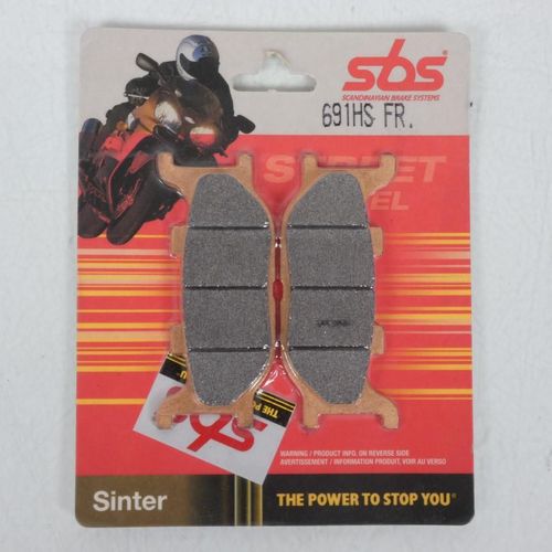 Plaquette De Frein Sbs Pour Moto Yamaha 125 Tdr R Deltabox 1993 À 2002 Av Neuf