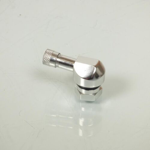 Valve Coudée Tv25al Ø11.3mm En Alu Pour Jante Tubeless De Moto Auto Scooter Neuf