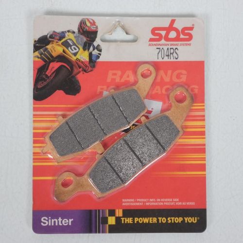 Plaquette De Frein Sbs Pour Moto Kawasaki 650 Er6-F 2006 À 2016 Av / 704rs Neuf