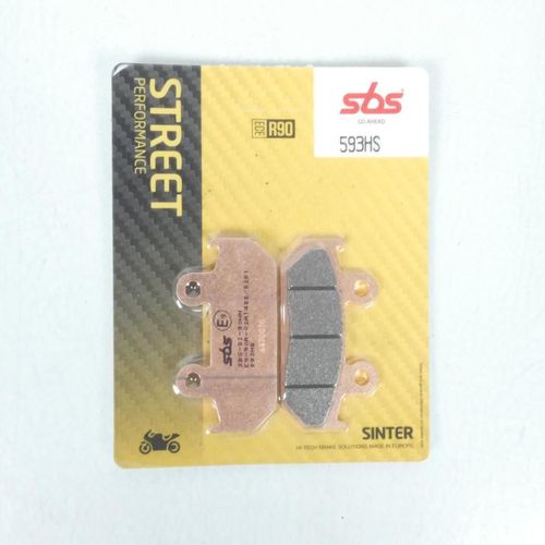 Plaquette De Frein Sbs Pour Moto Honda 600 Cbr Fm-Fr 1991 À 1994 Avg / Avd Neuf