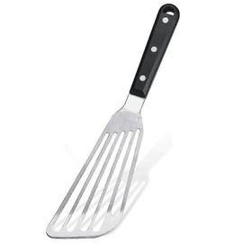 Spatule À Fentes En Acier Inoxydable Avec Poignée Rivetée,Spatule À Poisson Robuste Turner Plus Facile Pour Retourner La Friture