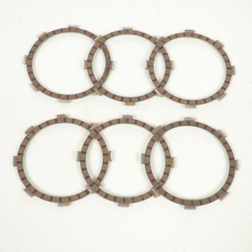 Disque D Embrayage Garnis X6 Ebc Pour Moto Yamaha 125 Dtlc 1985 À 1987 Ck2283
