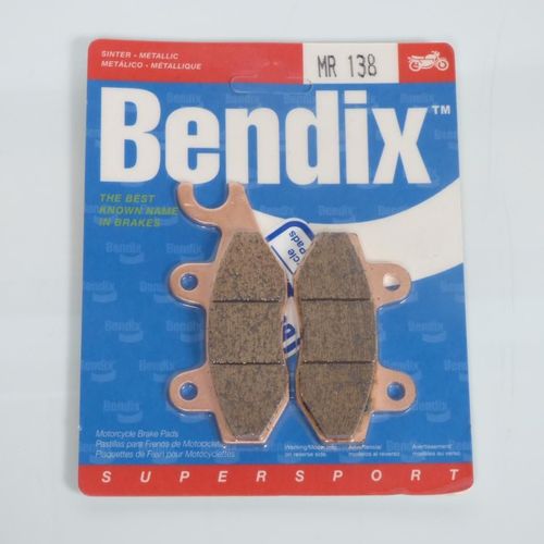 Plaquette Frein Arrière Bendix Pour Moto Triumph 900 Daytona 1993 À 1998 Mr138 Neuf