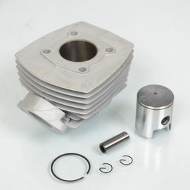 Cylindre Piston Mono Segment Teknix Pour Mobylette Peugeot 103 Fox Alu 6 Transfert