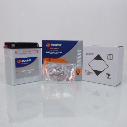 Batterie Tecnium Pour Moto Yamaha 750 Fz Genesis 1987 À 1993 Yb14l-A2 / 12v 14ah Neuf