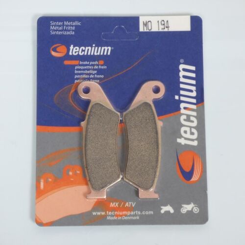 Paire De Plaquette De Frein Avant Pour Moto Yamaha 250 Yz 1998 À 2007 Tecnium Mo194
