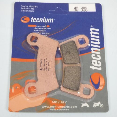 Plaquette De Frein Tecnium Pour Quad Polaris 1000 General Eps 2017 À 2019 Ard / 2 Places Neuf