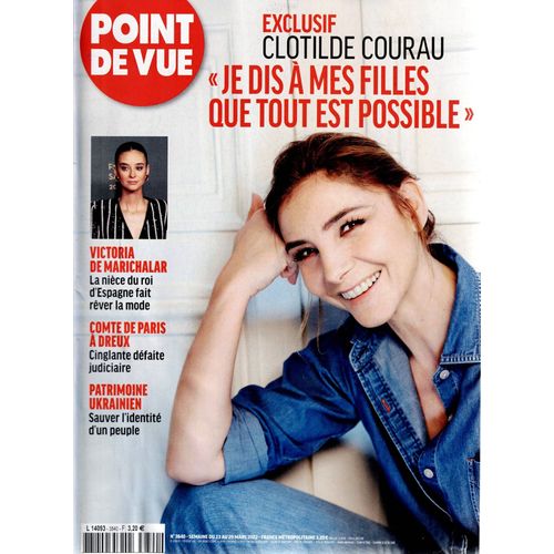 Point De Vue N°3840 23 Mars 2022 Clotilde De Courau