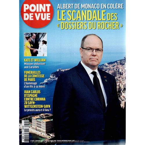 Point De Vue N°3841 30 Mars 2022 Le Scandale Des Dossiers Du Rocher