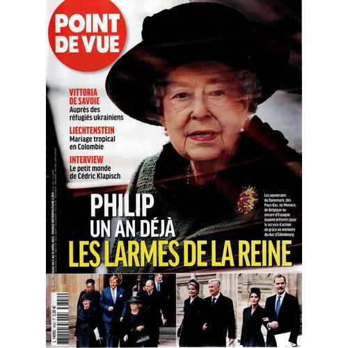 Point De Vue N°3842 6 Avril 2022 Philip Un An Déjà