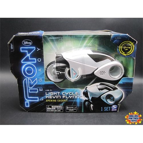 2010 Spin Master Tron Legacy Light Cycle Kevin Flynn