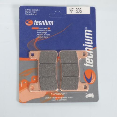 Plaquette De Frein Tecnium Pour Moto Suzuki 1000 Gsxr 2004-2011 Mf306 / Avant Neuf
