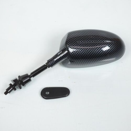 Rétroviseur Carénage Pour Moto Sportive Coté Gauche Carbone Filetage M6 Standard