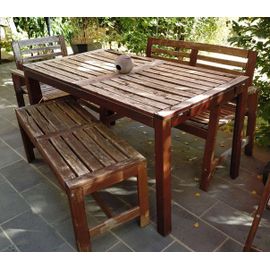 Table De Jardin En Bois