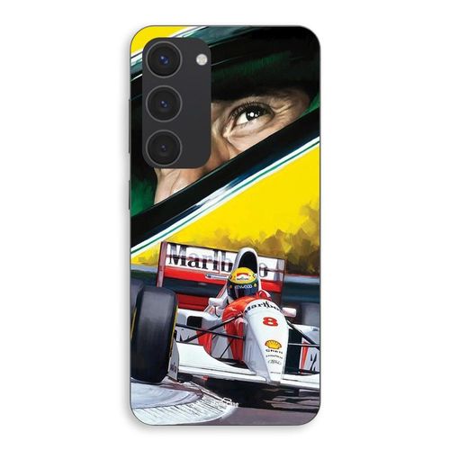 Coque Pour Samsung Galaxy S23 F1 Ayrton Senna Mclaren Legend Formule 1 Maniacase