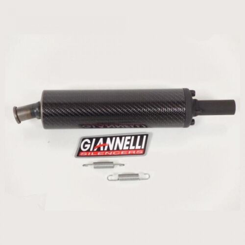 Silencieux D Échappement Giannelli Pour Scooter Peugeot 400 Metropolis 2013 À 2016 14019 / Carbone Neuf